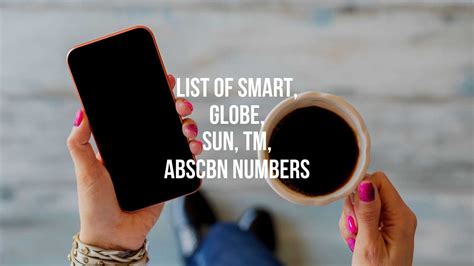List of Smart, Globe, Sun, TM, ABSCBN Mobile Numbers .